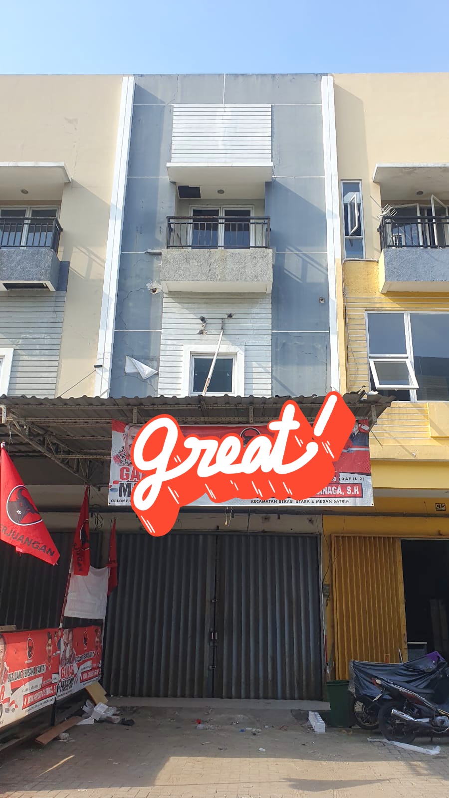 Ruko Sewa 3 Lantai di Central Poin Harapan Indah Bekasi - Erasky.id