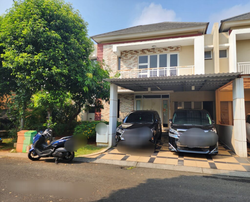 Jual rumah cantik 2 carport lebar 10 di cluster magnolia summarecon ...